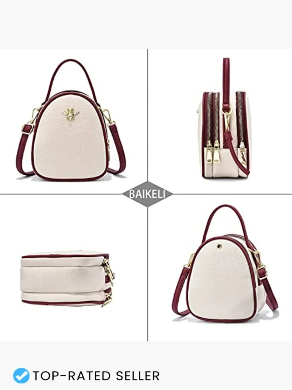 Stylish Small Crossbody Bag Trendy Cell Phone Purse Hobo Shoulder Wallet